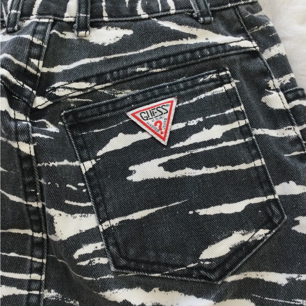 Vintage Guess Jeans Skirt MADE IN USA Georges Marciano - Picture 4 of 9